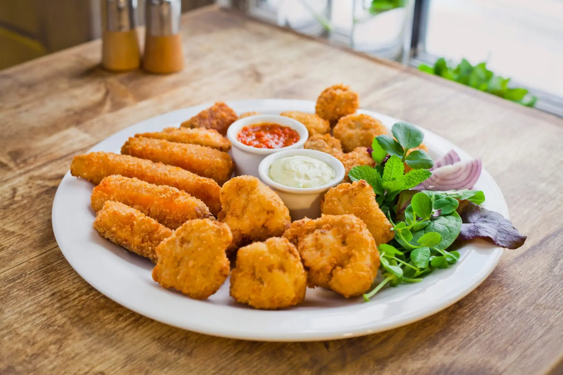Vegetable,Veg,Tempura,Platter,-,Vegetarian,Dish,-,Deep,Fried